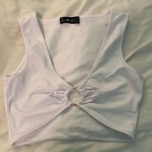 Ring crop top